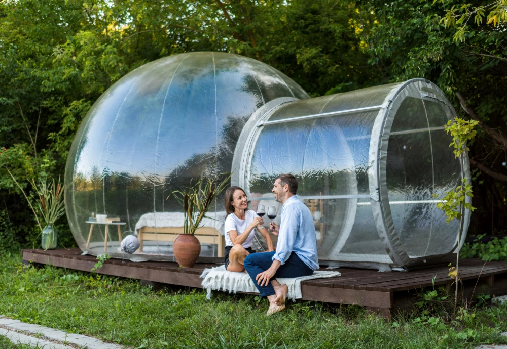 how to make your own bubble tent