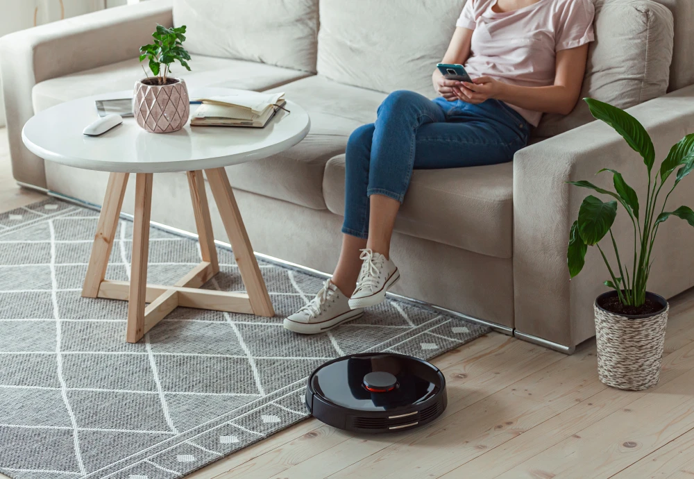 robot vacuum pet hair self cleaning